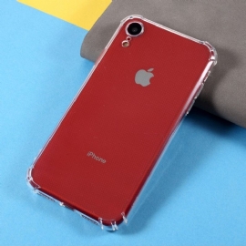 Deksel Til iPhone XR Transparente Forsterkede Hjørner