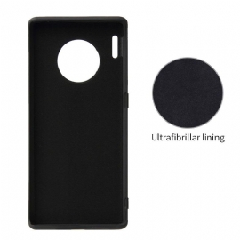 Deksel Til Huawei Mate 30 Pro Karbonfiber Med Magnetisk Holder