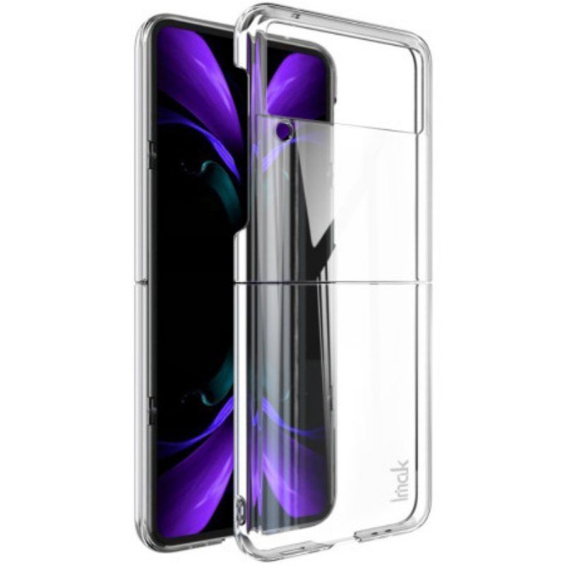 Mobildeksel Til Samsung Galaxy Z Flip 4 Folio Deksel Imak Transparent