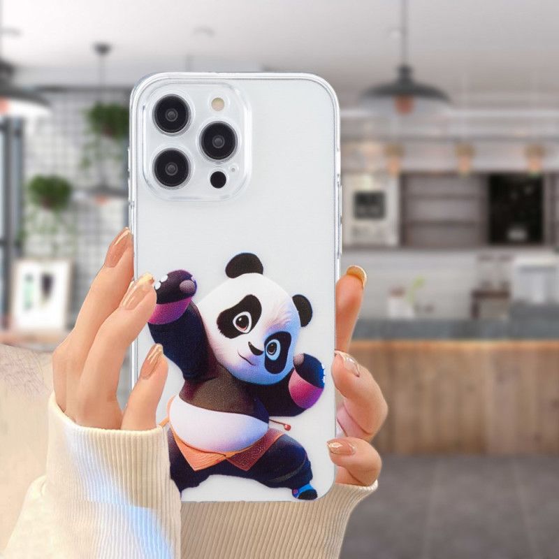 Deksel iPhone 16 Pro Max Panda Beskyttelse Deksel