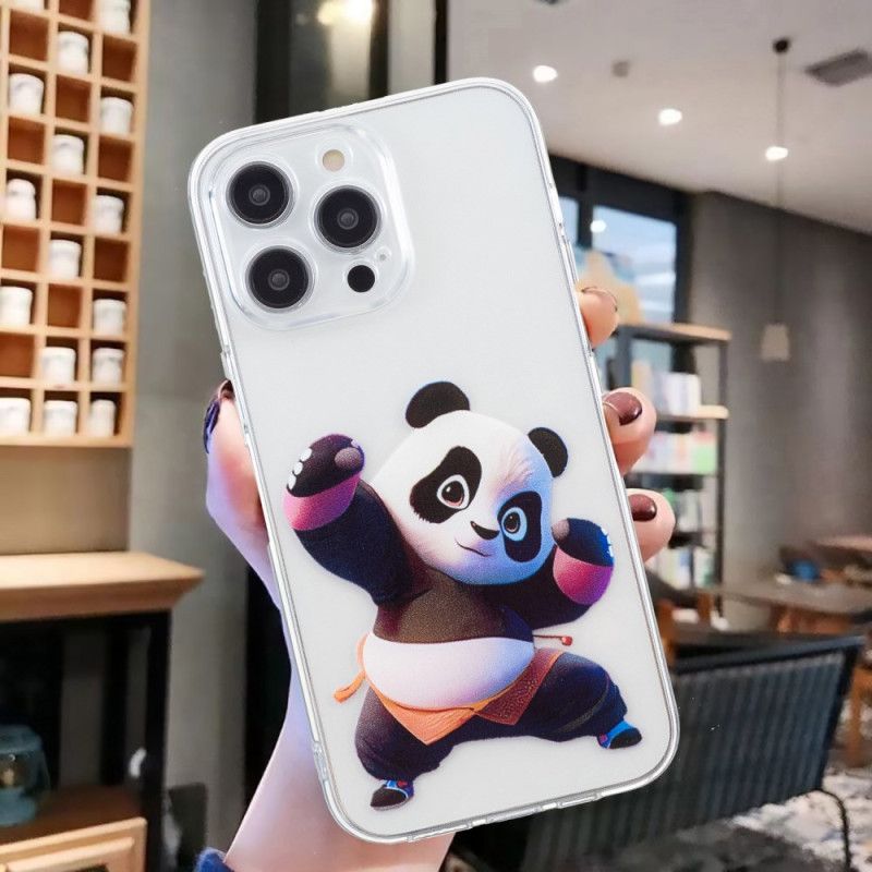 Deksel iPhone 16 Pro Max Panda Beskyttelse Deksel