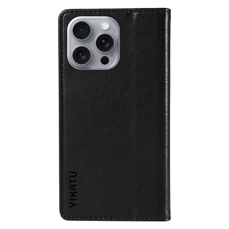 Folio Deksel iPhone 16 Pro Max Vintage Yikatu