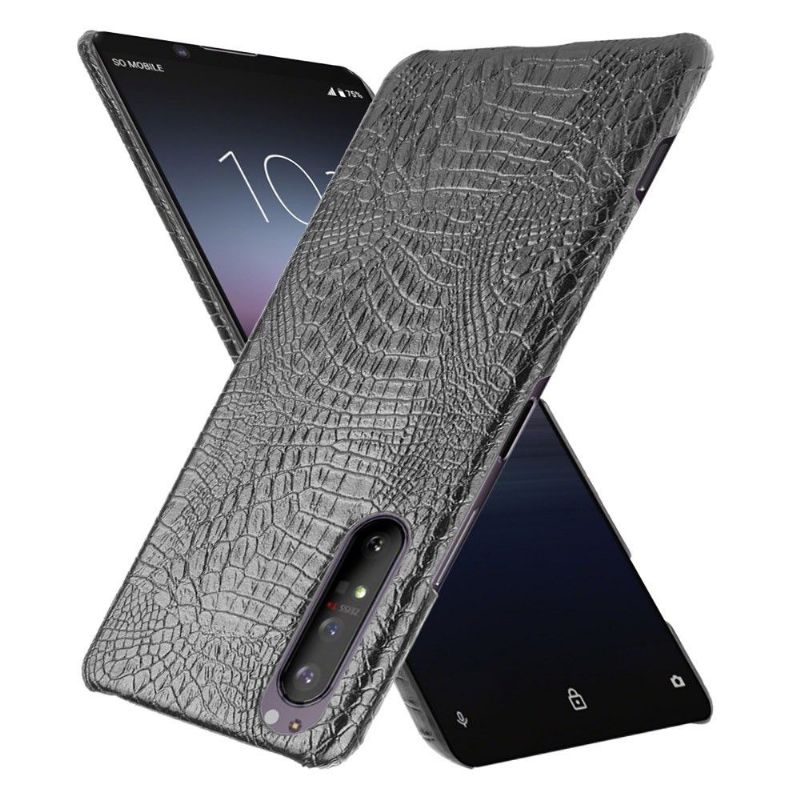 Deksel Til Sony Xperia 1 II Croc-hudeffekt