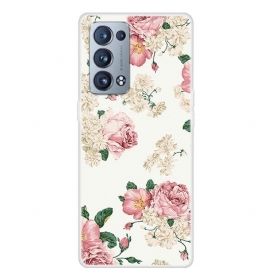 Deksel Til Oppo Reno 6 Pro 5G Blomster