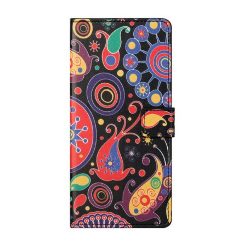 Folio Deksel Til Xiaomi Redmi Note 10 5G Galaxy Design