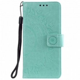 Folio Deksel Til Xiaomi Redmi Note 10 5G Sol Mandala