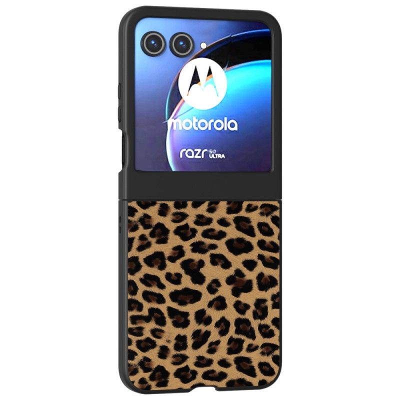 Deksel Motorola Razr 50 Leopard