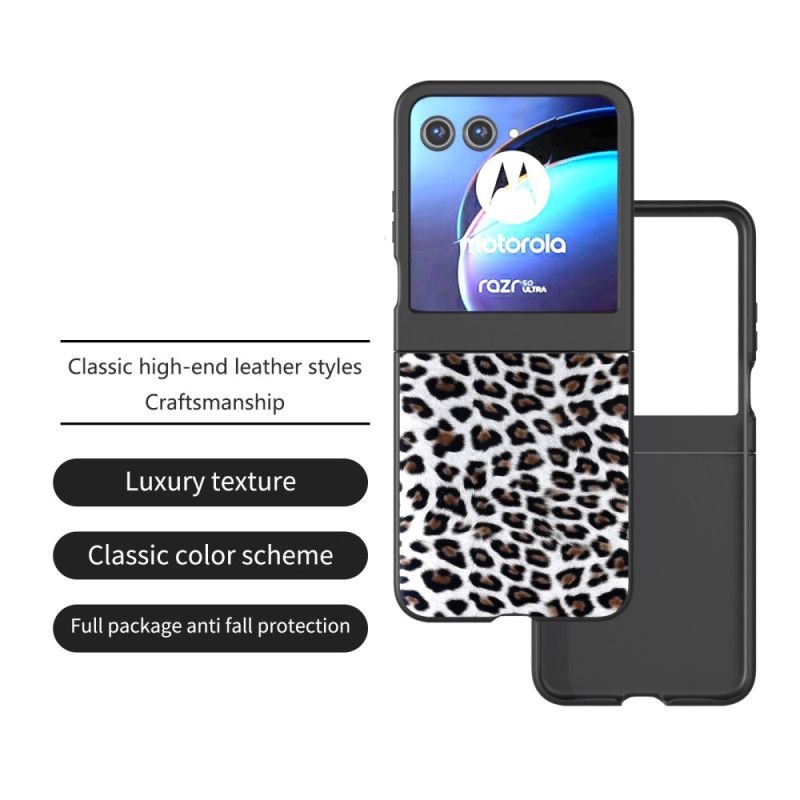 Deksel Motorola Razr 50 Leopard