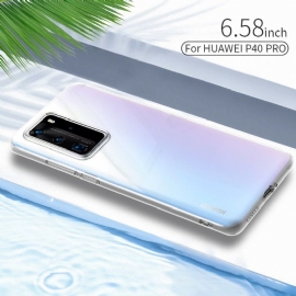 Deksel Til Huawei P40 Pro Anti-fall X-level Transparent