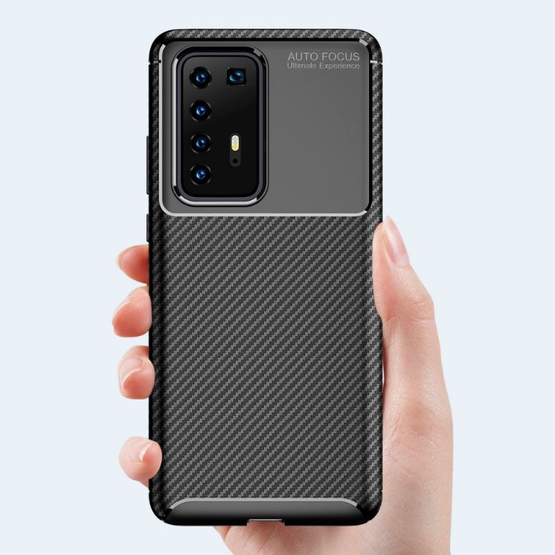 Deksel Til Huawei P40 Pro Karbon Classy