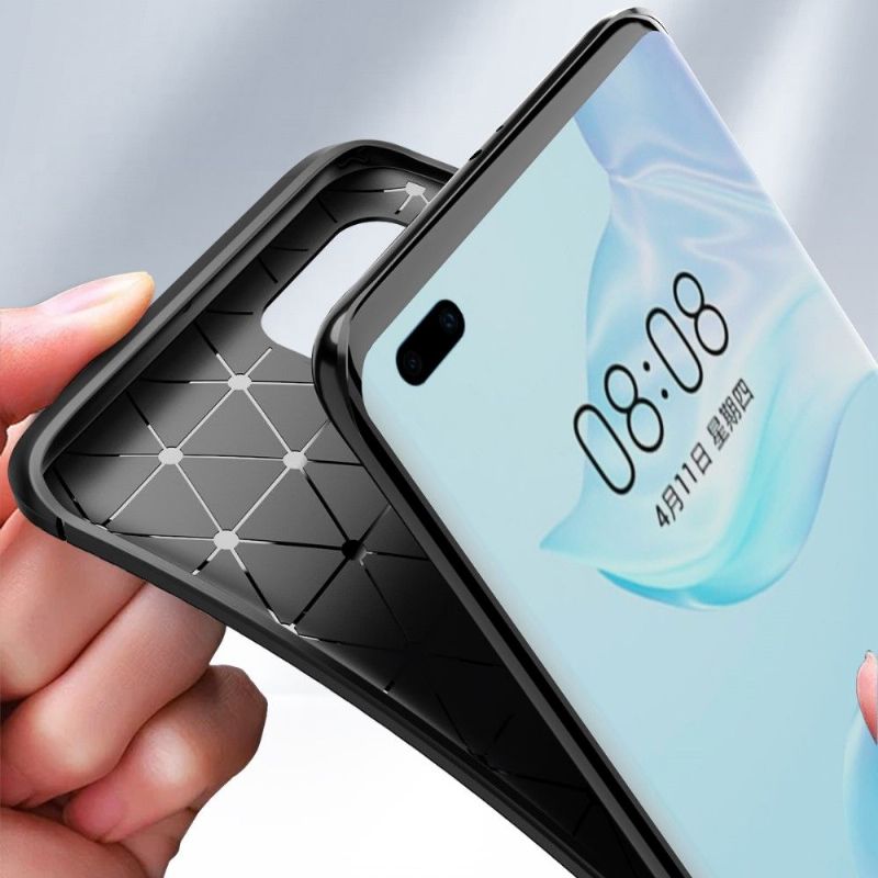 Deksel Til Huawei P40 Pro Karbon Classy