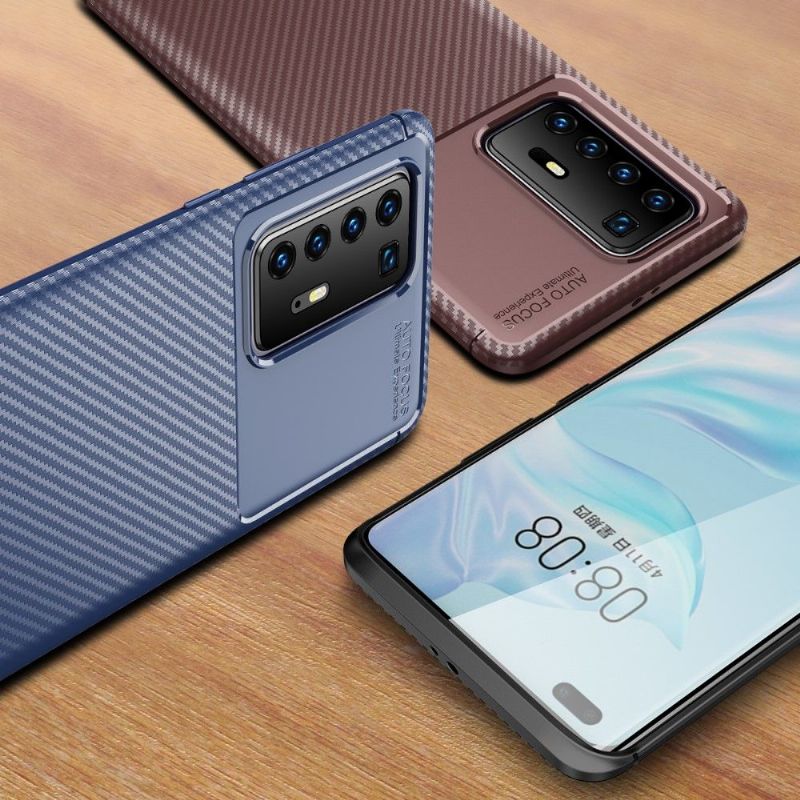 Deksel Til Huawei P40 Pro Karbon Classy