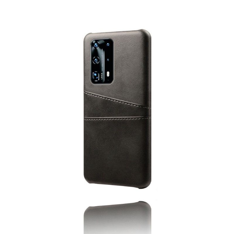 Deksel Til Huawei P40 Pro Melody Leather Effect Card Holder