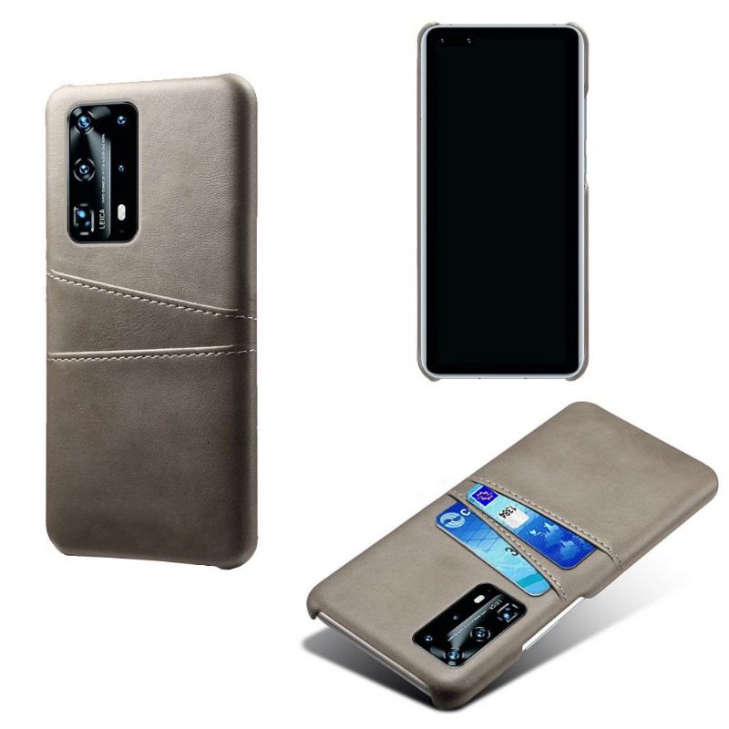 Deksel Til Huawei P40 Pro Melody Leather Effect Card Holder