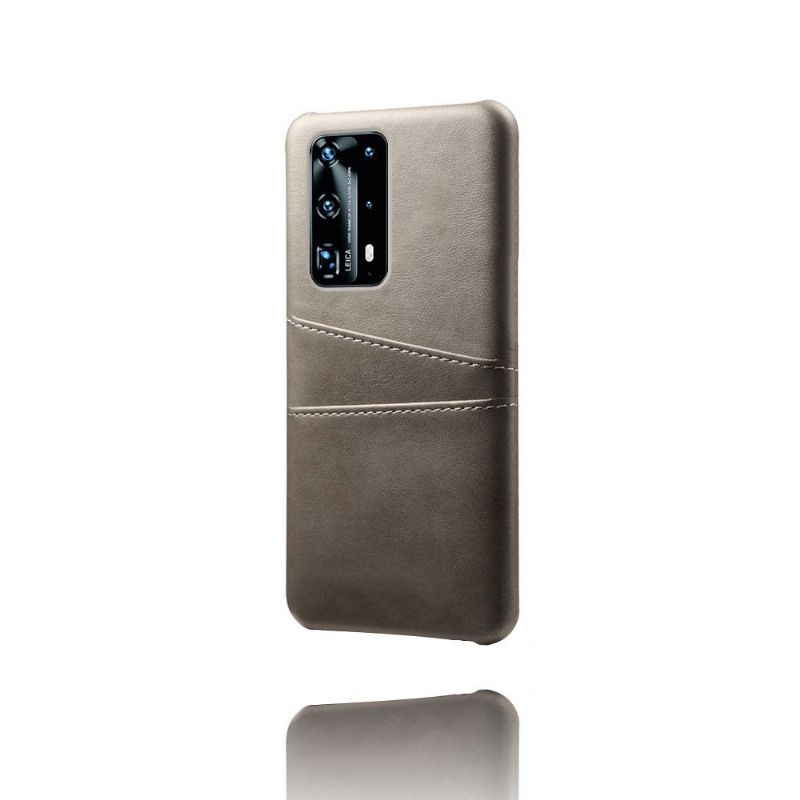 Deksel Til Huawei P40 Pro Melody Leather Effect Card Holder