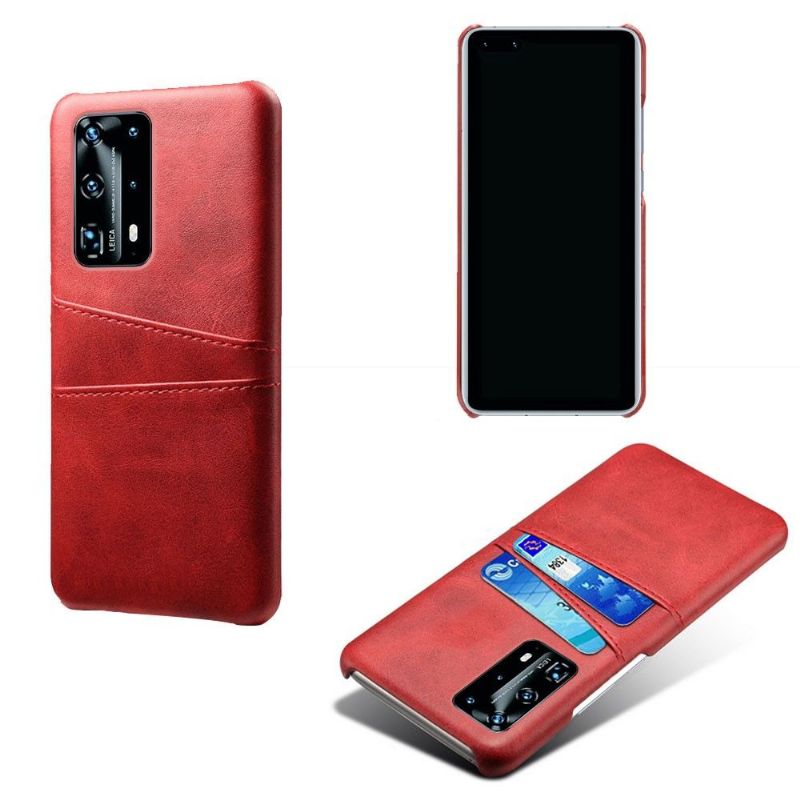 Deksel Til Huawei P40 Pro Melody Leather Effect Card Holder