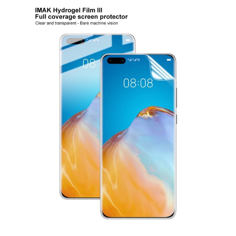 Huawei P40 Pro Hydrogel Skjermbeskytter - Pakke Med 2 Filmer