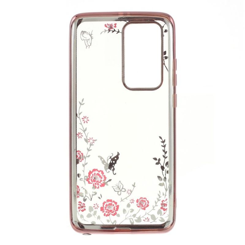 Mobildeksel Til Huawei P40 Pro Floral Spring Transparent