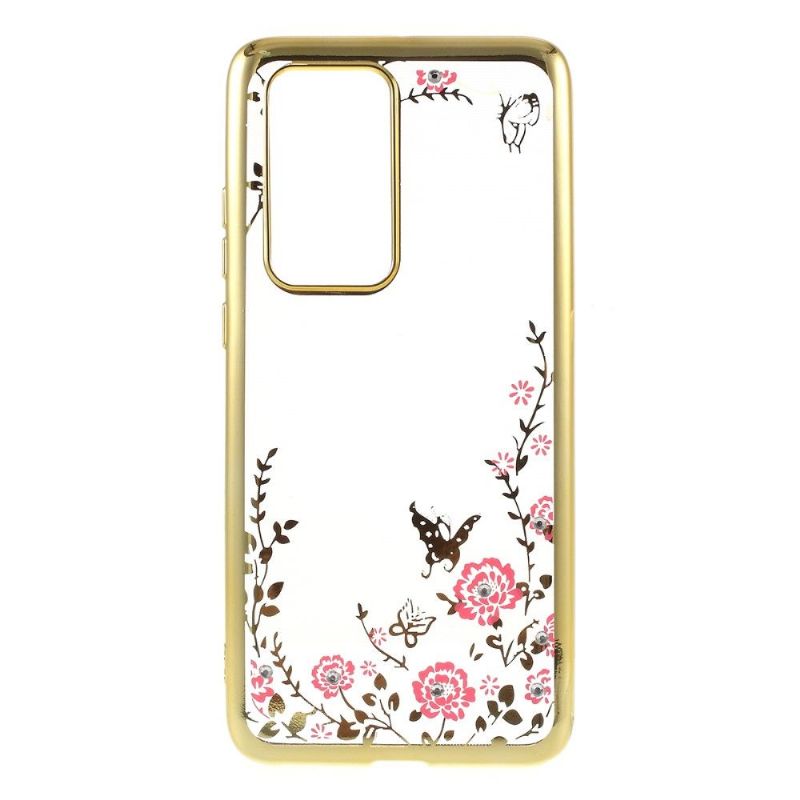 Mobildeksel Til Huawei P40 Pro Floral Spring Transparent