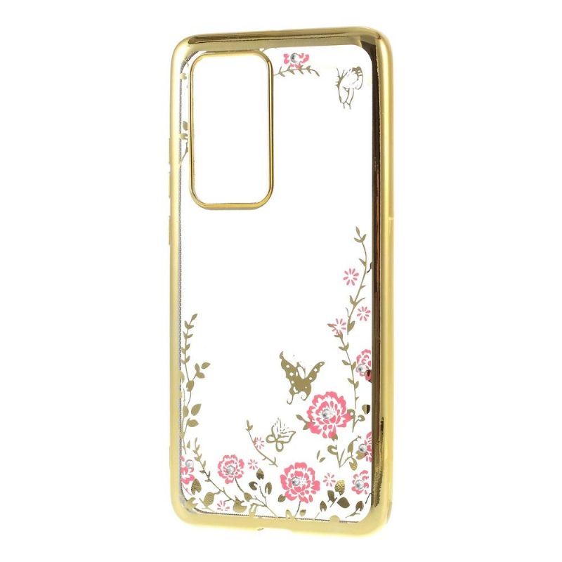 Mobildeksel Til Huawei P40 Pro Floral Spring Transparent