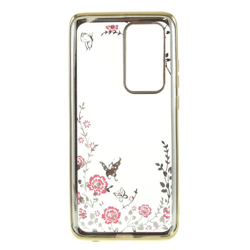 Mobildeksel Til Huawei P40 Pro Floral Spring Transparent