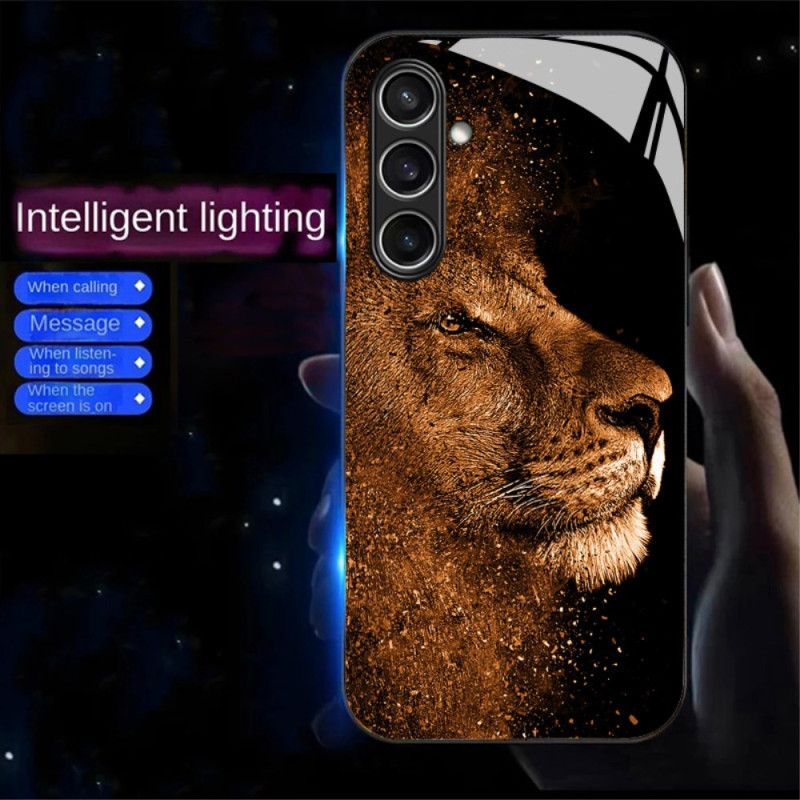 Deksel Samsung Galaxy A16 5g Mobildeksel Ring Flash Series Lion