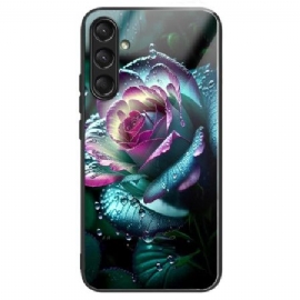 Deksel Samsung Galaxy A16 5g Mobildeksel Rosa Herdet Glass