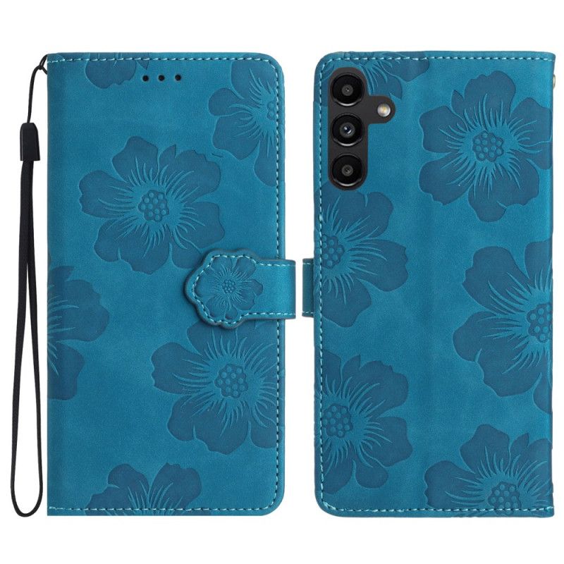 Folio Deksel Samsung Galaxy A16 5g Blomsterremdesign