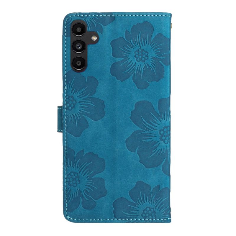 Folio Deksel Samsung Galaxy A16 5g Blomsterremdesign