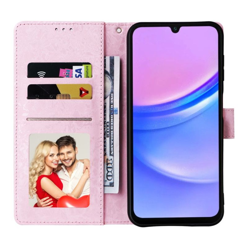 Folio Deksel Samsung Galaxy A16 5g Fleurette Rfid-blokkering