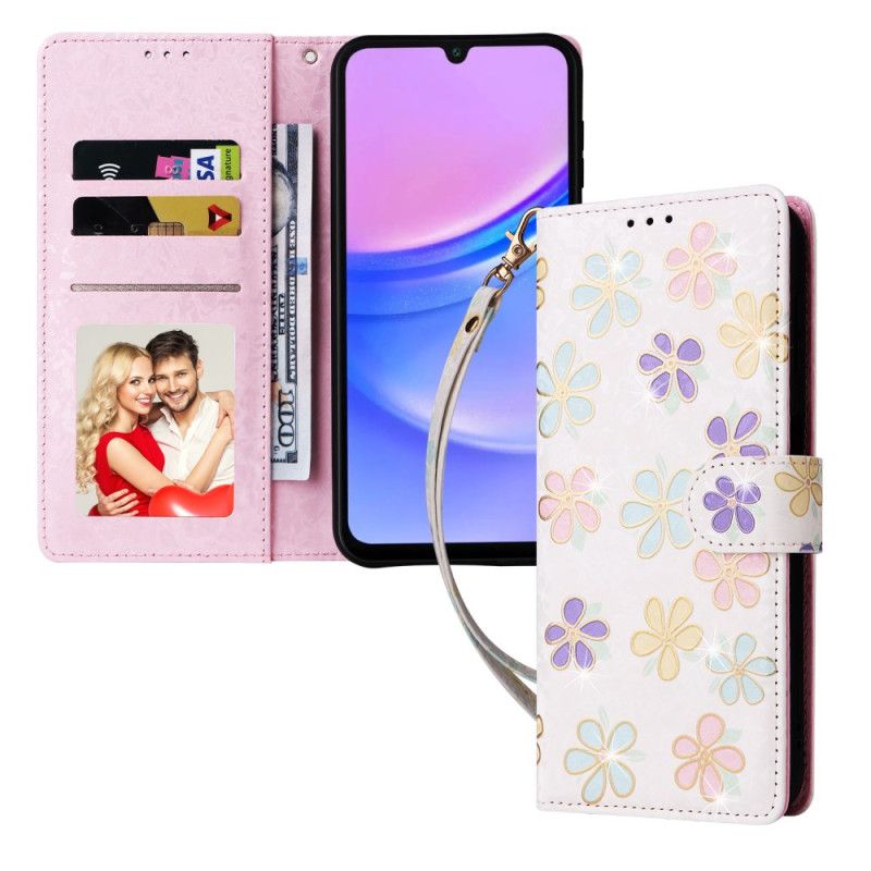 Folio Deksel Samsung Galaxy A16 5g Fleurette Rfid-blokkering