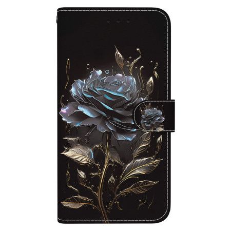 Folio Deksel Samsung Galaxy A16 5g Svart Rose