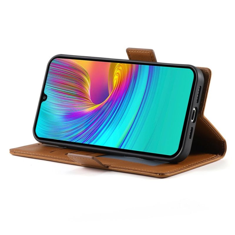 Lærdeksel Folio Deksel Samsung Galaxy A16 5g Magnetiske Låser