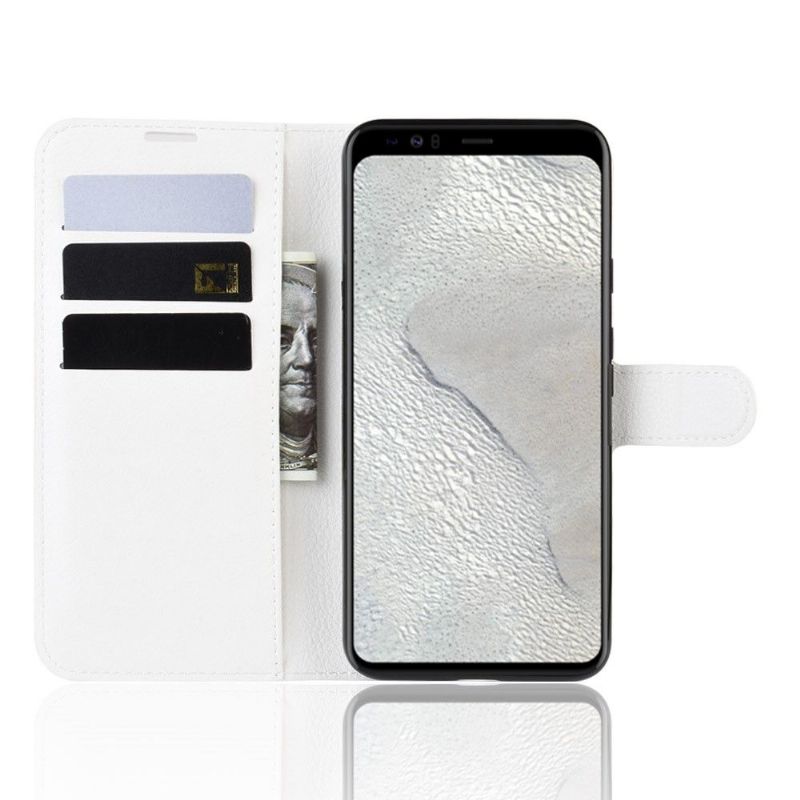 Folio Deksel Til Google Pixel 4 Lommebok Skinnlommebok I Stil