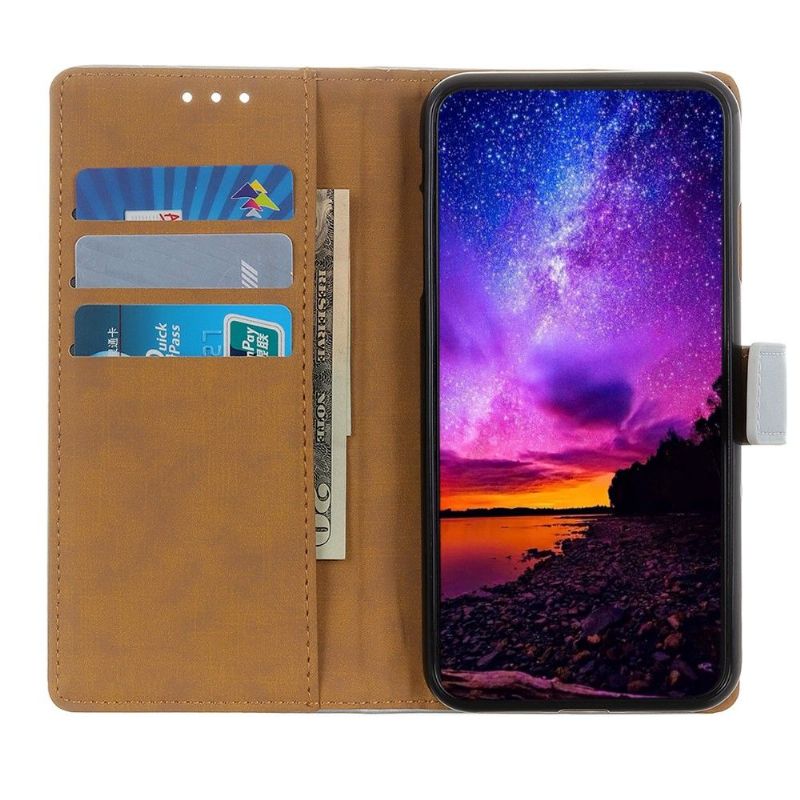 Case Til Asus Zenfone 7 / Zenfone 7 Pro Basic Kunstskinn - Lilla