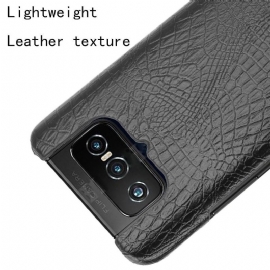 Deksel Til Asus Zenfone 7 / Zenfone 7 Pro Croc-hudeffekt