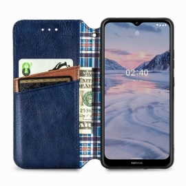 Folio Deksel Til Nokia 2.4 Kub Design Kortholder