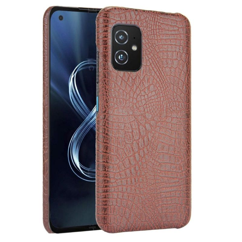 Deksel Til Asus Zenfone 8 Croc Skin Effect