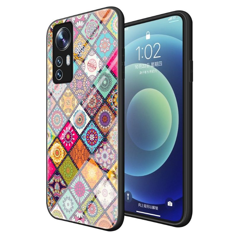 Deksel Til Xiaomi 12 Mandala Kaleidoskop Med Stativ