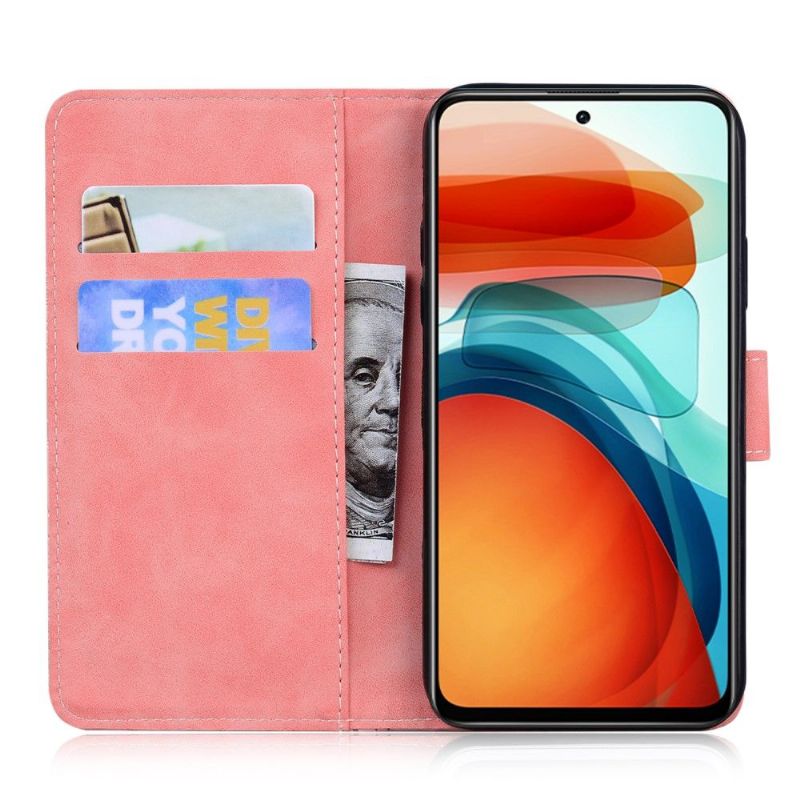 Folio Deksel Til Xiaomi 12 Beskyttelse Fargerik Sommerfuglbeskyttelse