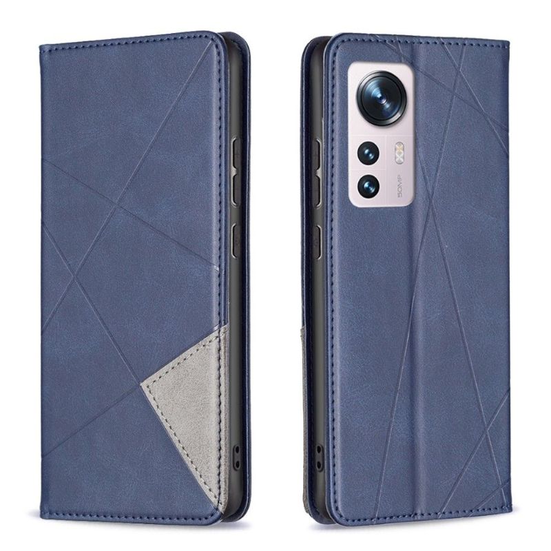 Folio Deksel Til Xiaomi 12 Célinia Style Skinnkortholder