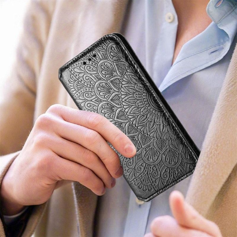 Folio Deksel Til Xiaomi 12 Lærdeksel Flip Chic Mandala