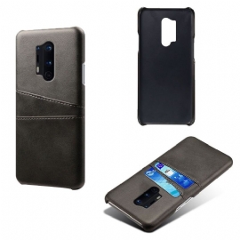 Deksel Til OnePlus 8 Pro Anti-fall Melody Leather Effect Card Holder