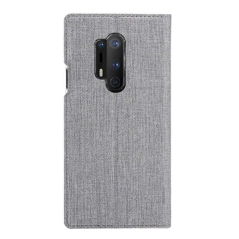 Folio Deksel Til OnePlus 8 Pro Støttefunksjon For Tannregulering