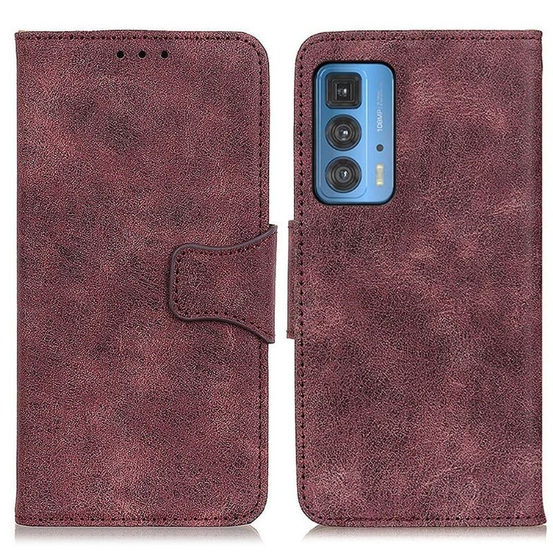 Etui Til Motorola Edge 20 Pro Anti-fall Edouard Faux Leather Vintage