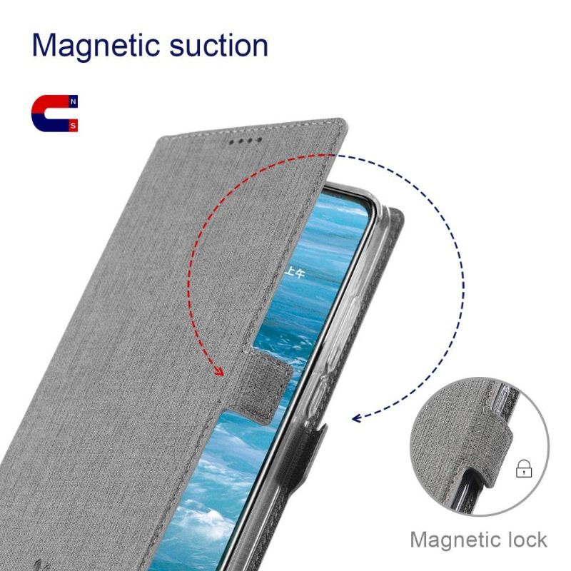 Folio Deksel Til Motorola Edge 20 Pro Støttefunksjon For Tannregulering