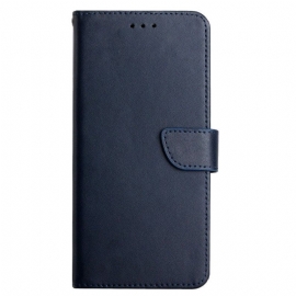 Folio Deksel Til Sony Xperia 5 IV Ekte Nappa Textured Leather