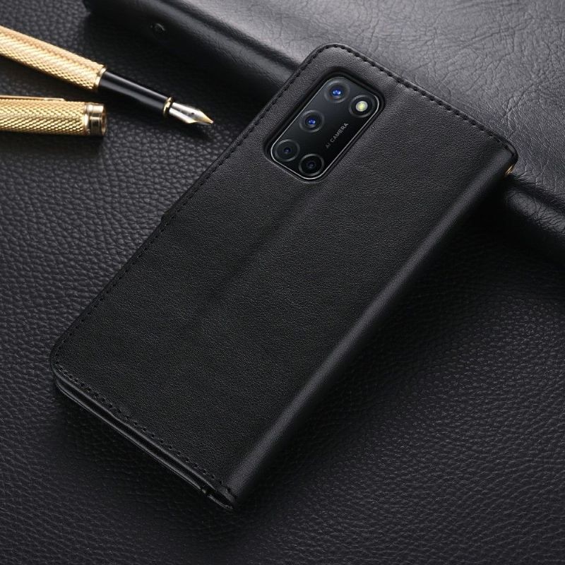 Folio Deksel Til Oppo A72 Azns Retro Leather Effect