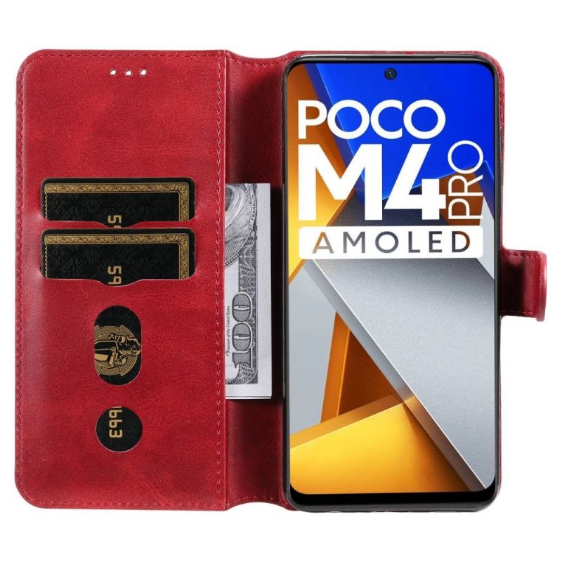 Folio Deksel Til Poco M4 Pro 4G Enkay Leather Effect