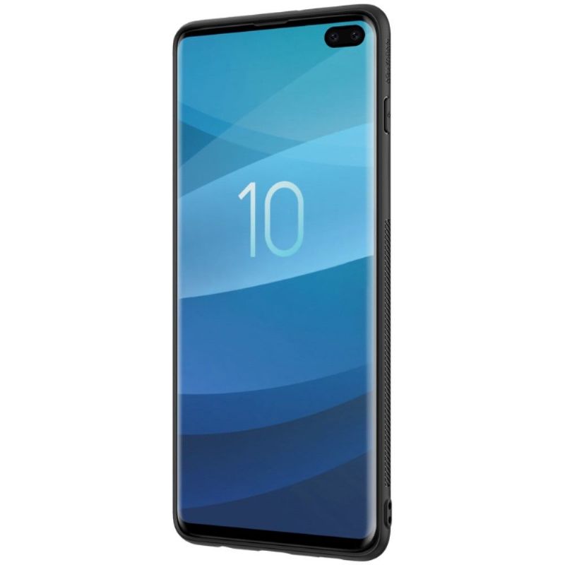 Deksel Til Samsung Galaxy S10 Plus Syntetisk Fiber